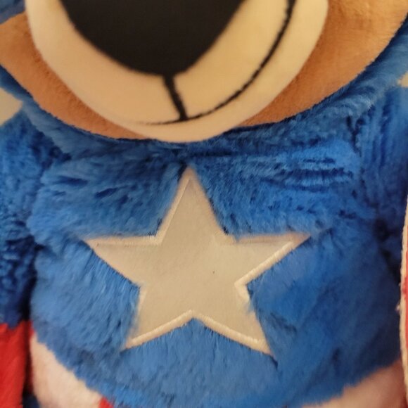 Marvel Comicd Captain America Bear Plush Build a Bear - Picture 4 of 15